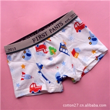 儿童内裤儿童平角内裤男童卡通平角裤---0230儿童内裤全棉
