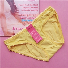 全棉三角低腰纯色女士内裤少女内裤--180（清货，售完即止）