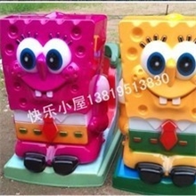 加强型防伪防盗海绵宝宝投币游戏机摇摇车摇摆机摇摆车摇摇马