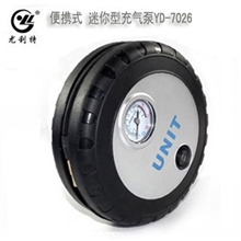 尤利特7026车载便携式汽车充气泵迷你打气机轮胎气泵