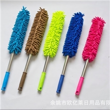 真正厂家3.5毛长加厚不锈钢管雪尼尔掸子，鸡毛掸、掸子、除尘刷