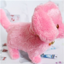 倒退狗|电动倒退狗|前进后退|眼睛发亮|电动玩具