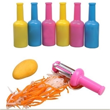 酒瓶造型多功能削皮器|苹果削皮器|厨房小工具|实惠好用