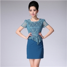 2013秋季新款品牌天猫货源正品连衣裙批发蕾丝女装欧美妈妈装秋