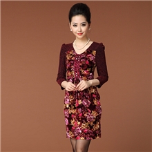 2013秋装新款女装批发代理品牌欧美韩国金丝绒连衣裙正品专柜