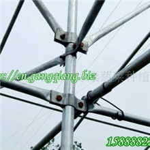 供应杭州余杭苗木热镀锌钢管大棚骨架GP622