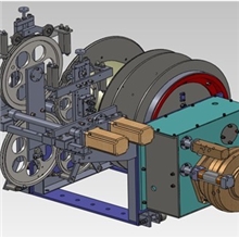 双滚筒联动数控绞车