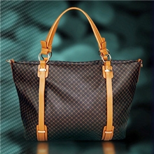 热卖女包代销春夏新品欧美时尚格子印花复古女包大牌手拎包单肩包