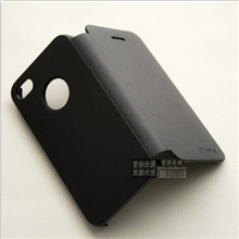 新款韩国苹果手机皮套左右开4siphone4皮套手机壳超薄皮套