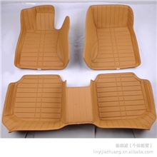 厂家专车专用皮革全包围脚垫全覆盖全包围汽车脚垫批发一件代发