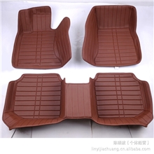 厂家直销途观专车专用皮革全覆盖大包围全包围汽车脚垫批发包邮