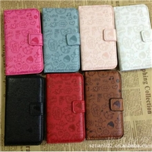 小魔女皮套左右翻苹果4s保护套皮套iphone4s护套带壳批发