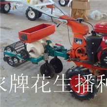 杰农牌中耕机配花生播种机多功能于一机，工作效率高