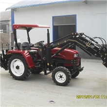 多功能拖拉机，澳洲畅销机型，配带前装载和后挖掘和各种机具
