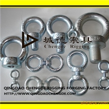 DIN580吊环螺丝索具吊环花兰螺丝卸扣卡头套环锻件
