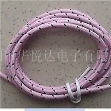 新款数据线开发彩色编织线iphone55S5C订做打样