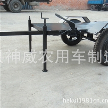 带站柱两轮平板拖车