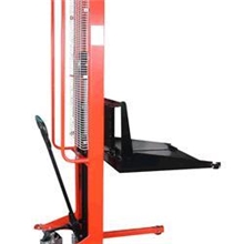 供应佛山广州深圳惠州手动堆高堆垛升高车，铲斗推高车