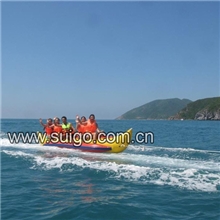 广州美星供应香蕉船香蕉与鲨鱼多款选择可订做单体双体