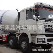 出口德龙8x4f3000/f2000混凝土搅拌车SX5315GJBJT326欧三