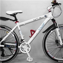 厂家批发铝合金山地车/24速山地自行车/碟刹变速车/26寸山地