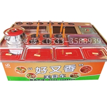 红外六功能美食车好又香美食车日金经贸小吃车批发