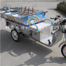 电动六功能三轮车三轮美食车小吃车日金经贸批发