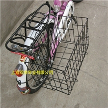 20寸折叠车用钢篮车筐22寸24寸26寸自行车后货架好用折叠挂篮