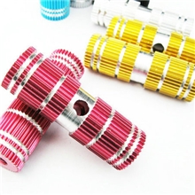 耐用大实心山地自行车脚柱载人山地车铝合金脚撑脚踏火箭筒