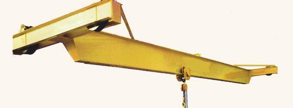 厂家直销2-10t手动单梁桥式起重机天车行吊