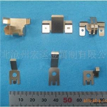 供应黄铜接插件触片弹片加工