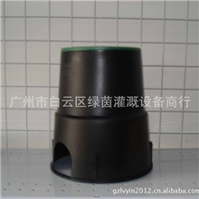 厂家供应708塑料阀门箱6寸圆形阀门箱灌溉阀门箱塑料配件