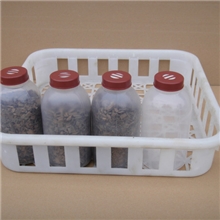 700ml食用菌菌种瓶采用独特设计品种多产量大....