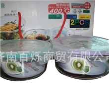 物美价廉厂家直销保鲜盒钢化玻璃两件套