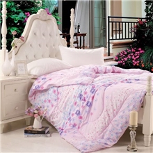 厂家直销物品精美雪域兔绒被保暖透气性好欢迎选购