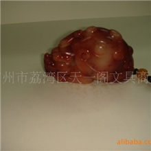 寿山石摆件印章可手玩供应寿山石-招财瑞兽2