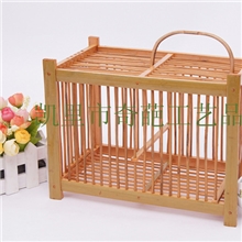 宠物笼厂家供应工艺鸟笼宠物鸟笼竹画眉鸟笼雕刻鸟笼