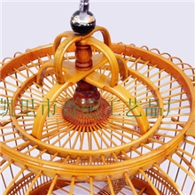 生产供应便携式宠物笼宠物展示笼画眉竹制鸟笼