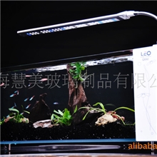 LEO鱼缸水族箱Q550生态迷你桌面超白鱼缸莱易欧水族鱼缸礼品