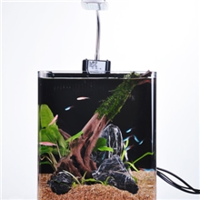 LEO鱼缸超白缸迷你鱼缸虾缸草缸水族鱼缸莱易欧