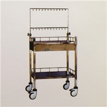 公司生产输液车不锈钢输液车污衣袋车治疗车抢救车各种器械台