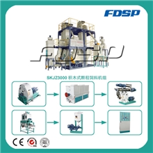 SKJZ3000鸡饲料加工成套机械工程、饲料成套生产线、饲料机组