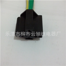 柳市继电器厂家直销12V带靠背汽车继电器插座