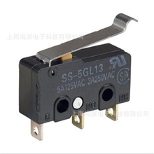 供应欧姆龙OMRON微动开关SS-5GL13弯柄3000万次寿命