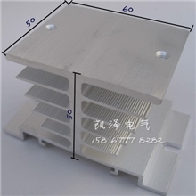 固态继电器散热器-散热座单相SSR-25DA40A用