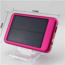 正品5000毫安太阳能充电器太阳能移动电源iphone太阳能充电器