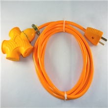 抗震防摔防压地拖线板插排工地家用电源延长线摔不烂20米插座