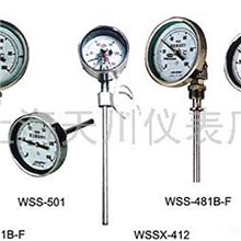 上海天川WSS双金属温度计403411