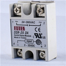 FOTEK阳明SSR-25DA单相固态继电器220v交流直流继电器模组