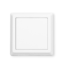 【ABB开关插座】德逸系列/白色/空白面板盖板AE504;10072426